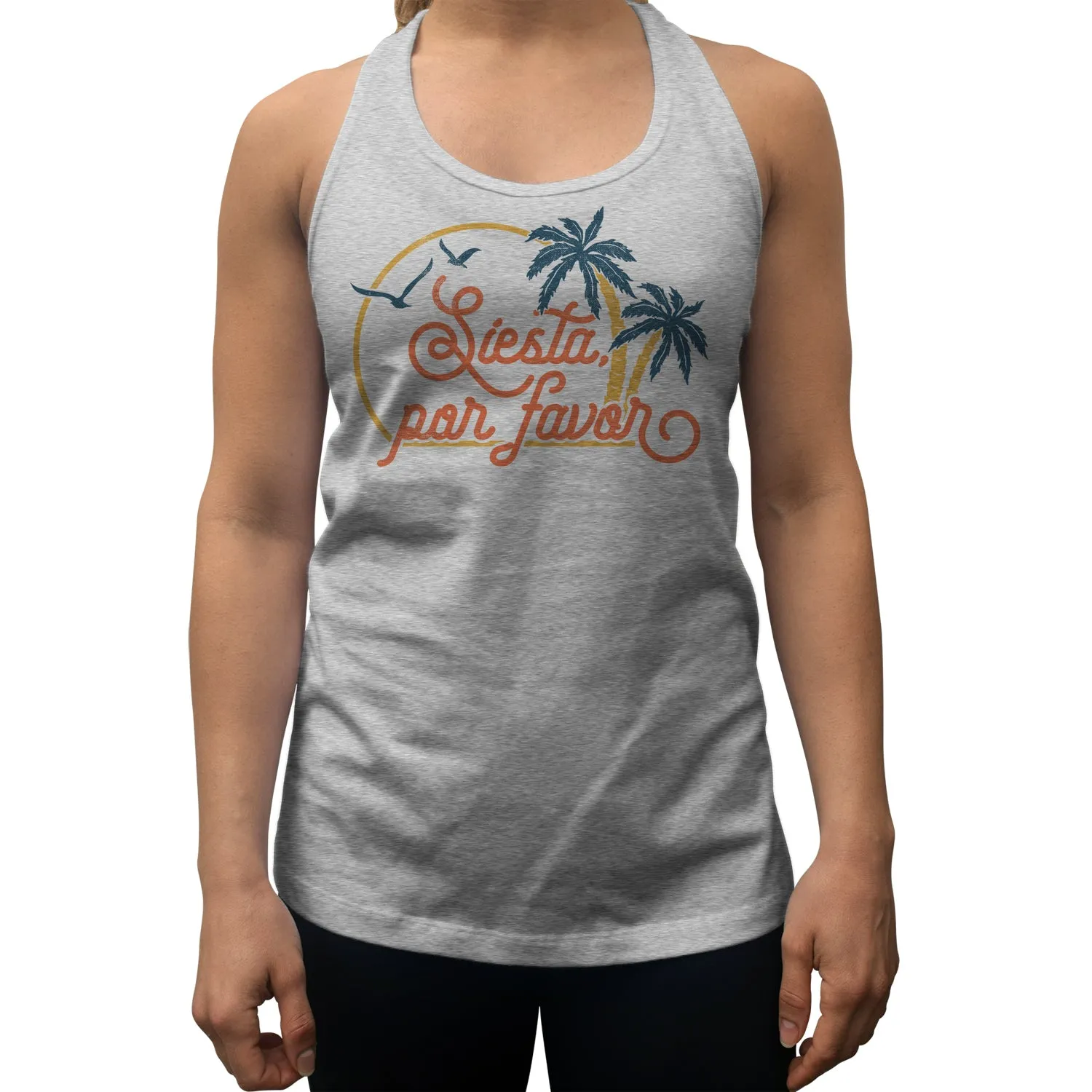 Women's Siesta Por Favor Racerback Tank Top