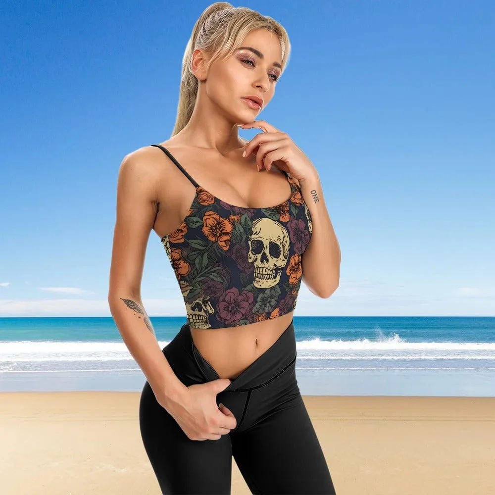 Women's Thin Vintage Spaghetti Straps Tank Top