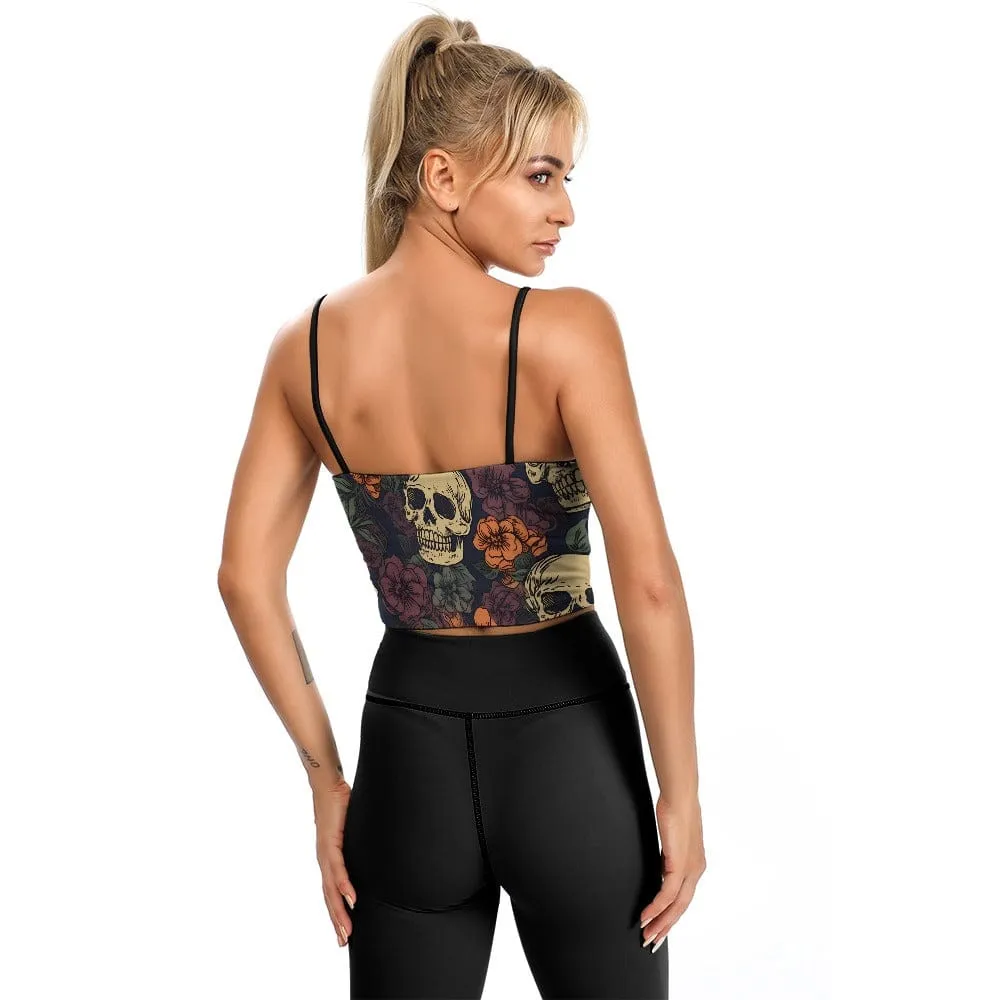 Women's Thin Vintage Spaghetti Straps Tank Top