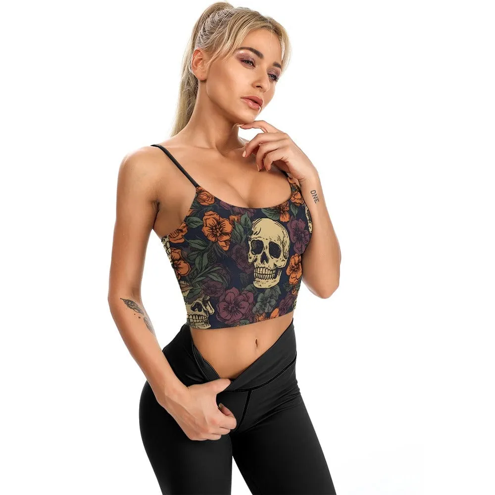 Women's Thin Vintage Spaghetti Straps Tank Top