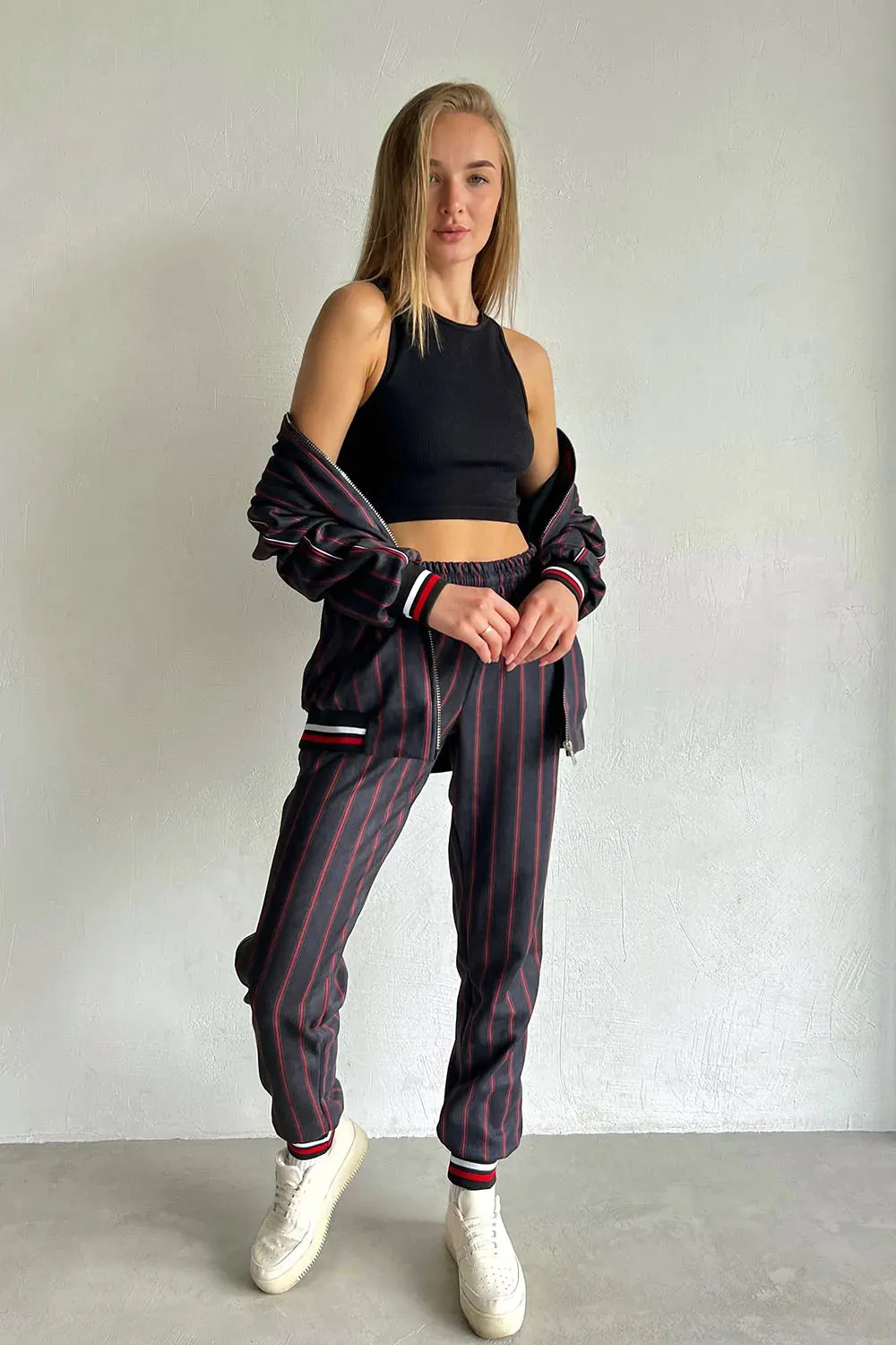 Women's Tracksuit Set in Violet