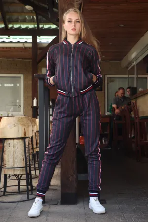 Women's Tracksuit Set in Violet