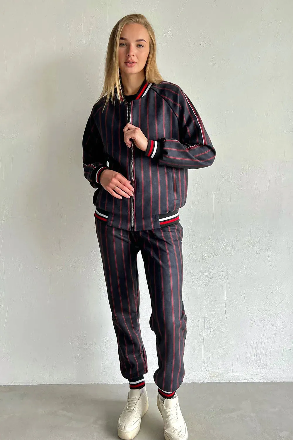 Women's Tracksuit Set in Violet
