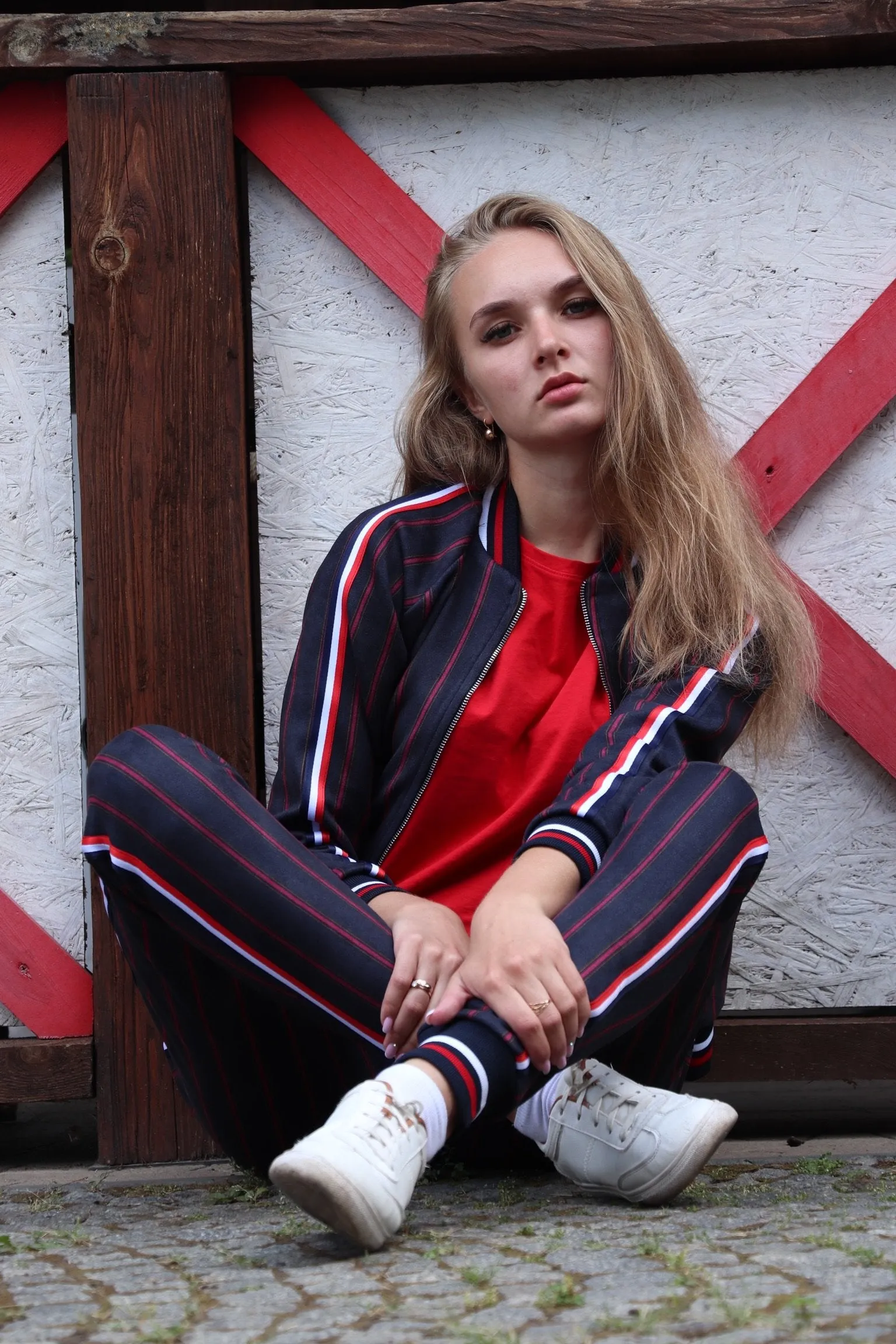 Women's Tracksuit Set in Violet