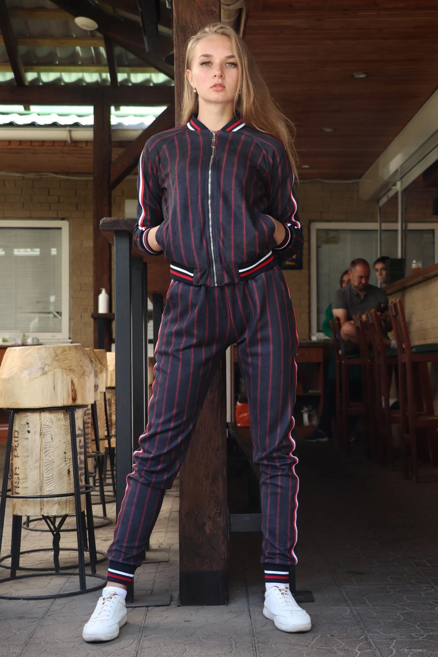 Women's Tracksuit Set in Violet