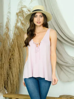 WOMEN'S TWISTED STRAP TANK TOP