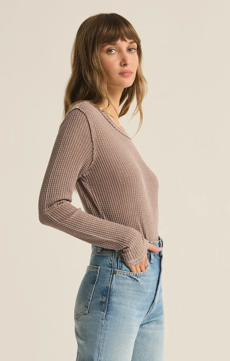 Z Supply Arlet Thermal L/S Top