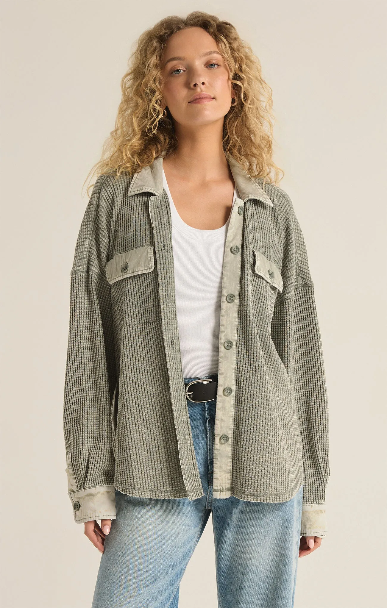 Z SUPPLY Elijah Waffle Jacket
