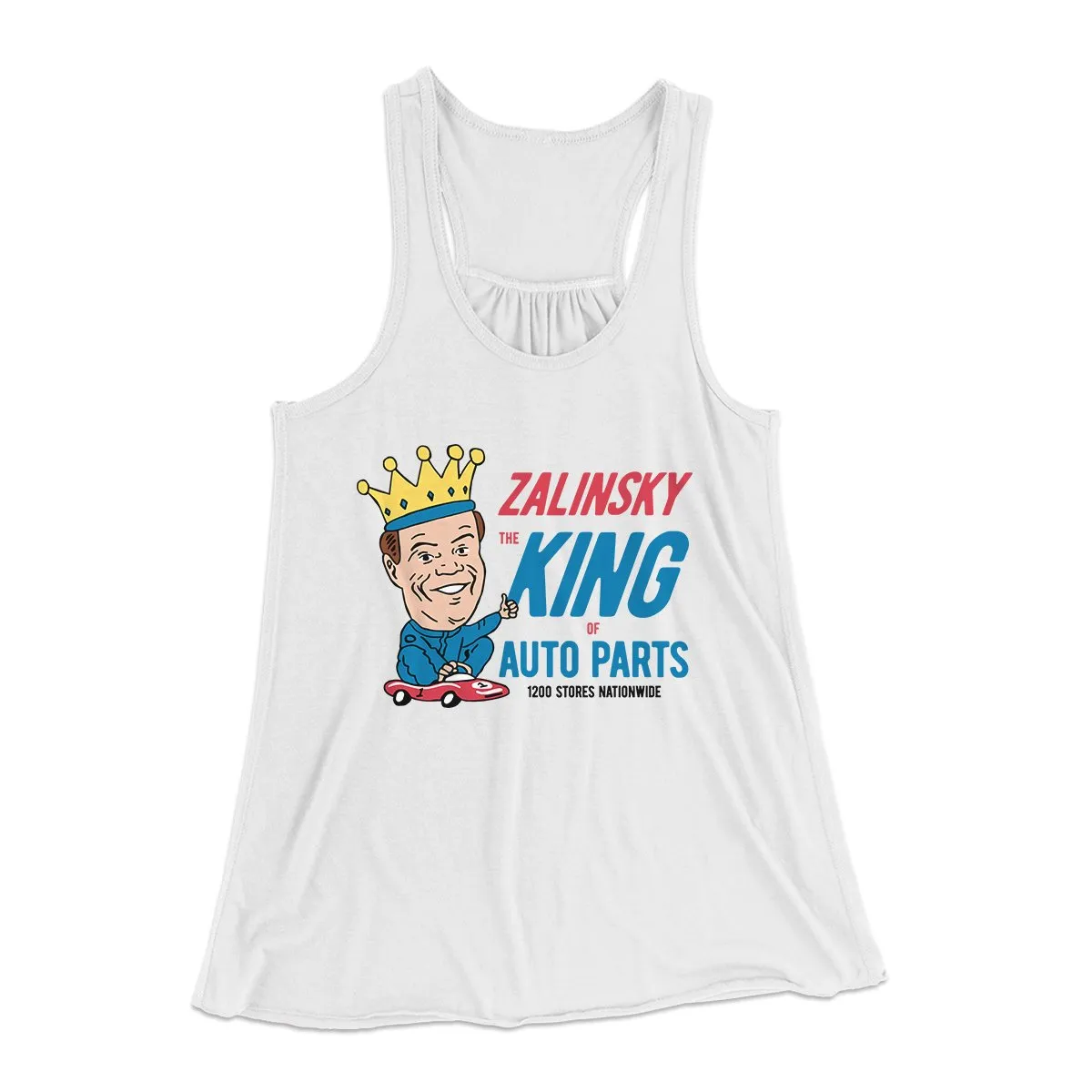 Zalinsky Auto Parts Women's Flowey Tank Top