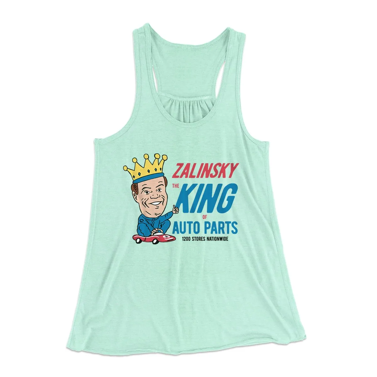 Zalinsky Auto Parts Women's Flowey Tank Top