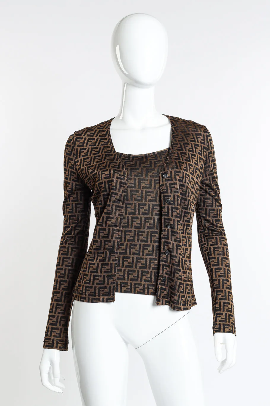 Zucca Cardigan and Tank Set