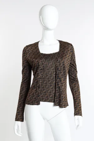 Zucca Cardigan and Tank Set